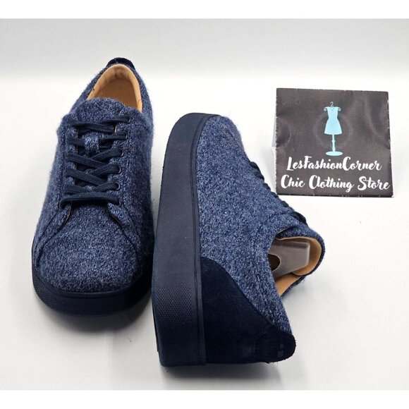 Fitflop Women's Blue Merino Wool Rally E01 Sneaker in Love Size 9 2405 - Picture 12 of 16